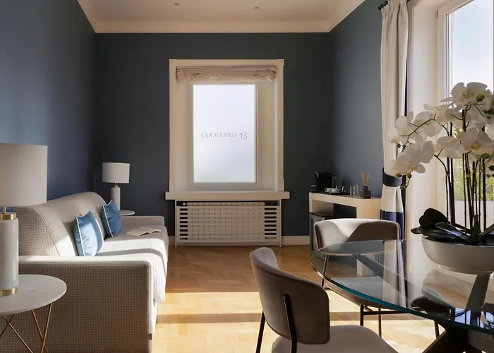 Caracciolo 13 Rooftop & 아파트 *